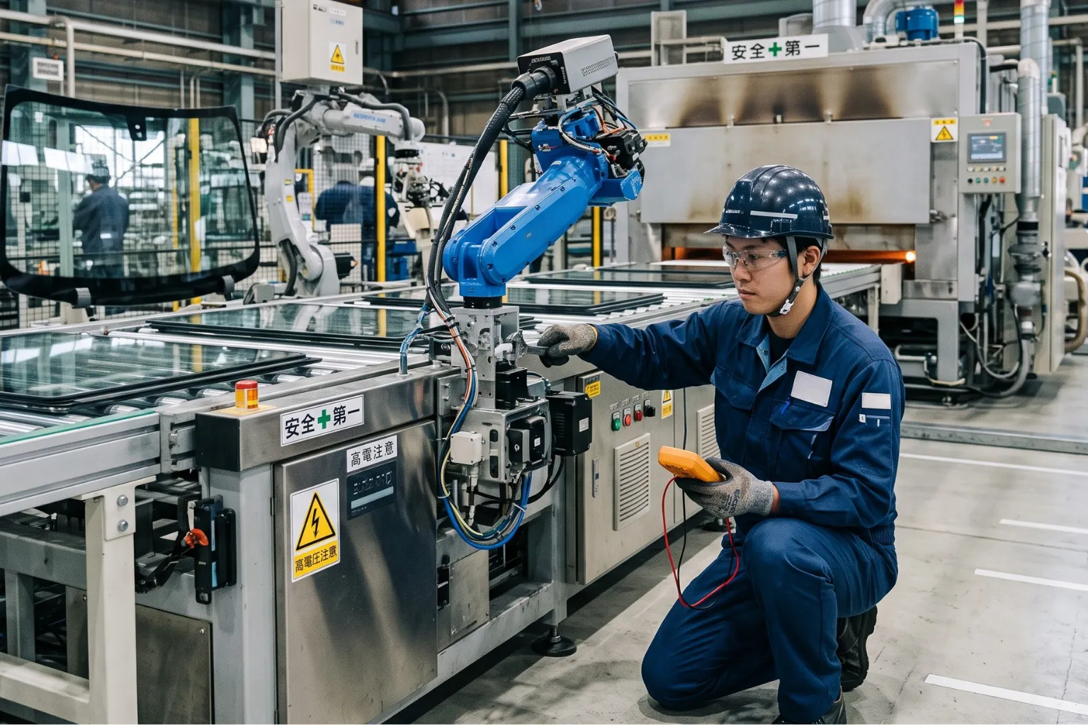 小牧市｜自動車関連｜PLCやタッチパネルを使用した設備制御の専門スキルを実務を通して身につけられます。